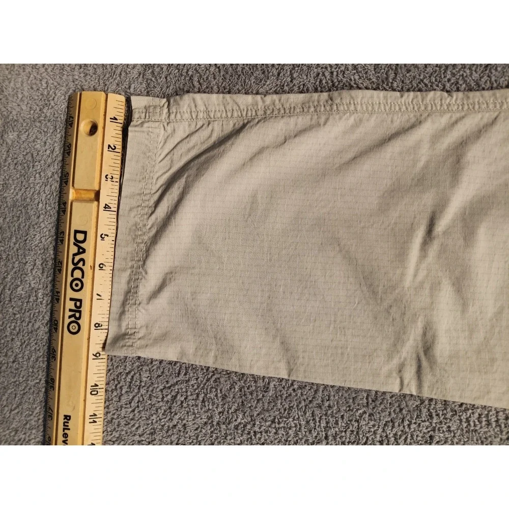Columbia Sportswear Men's Pants‎ 38x30 Beige Ripstop Outdoor Hiking Casual